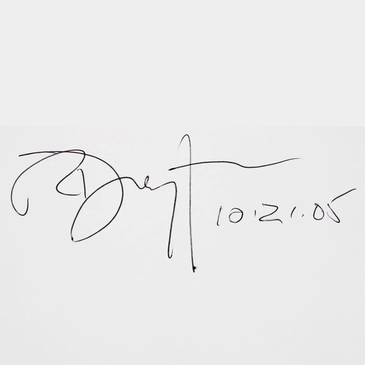 Richard Dreyfuss Signed Artwork - COA JSA, image 2