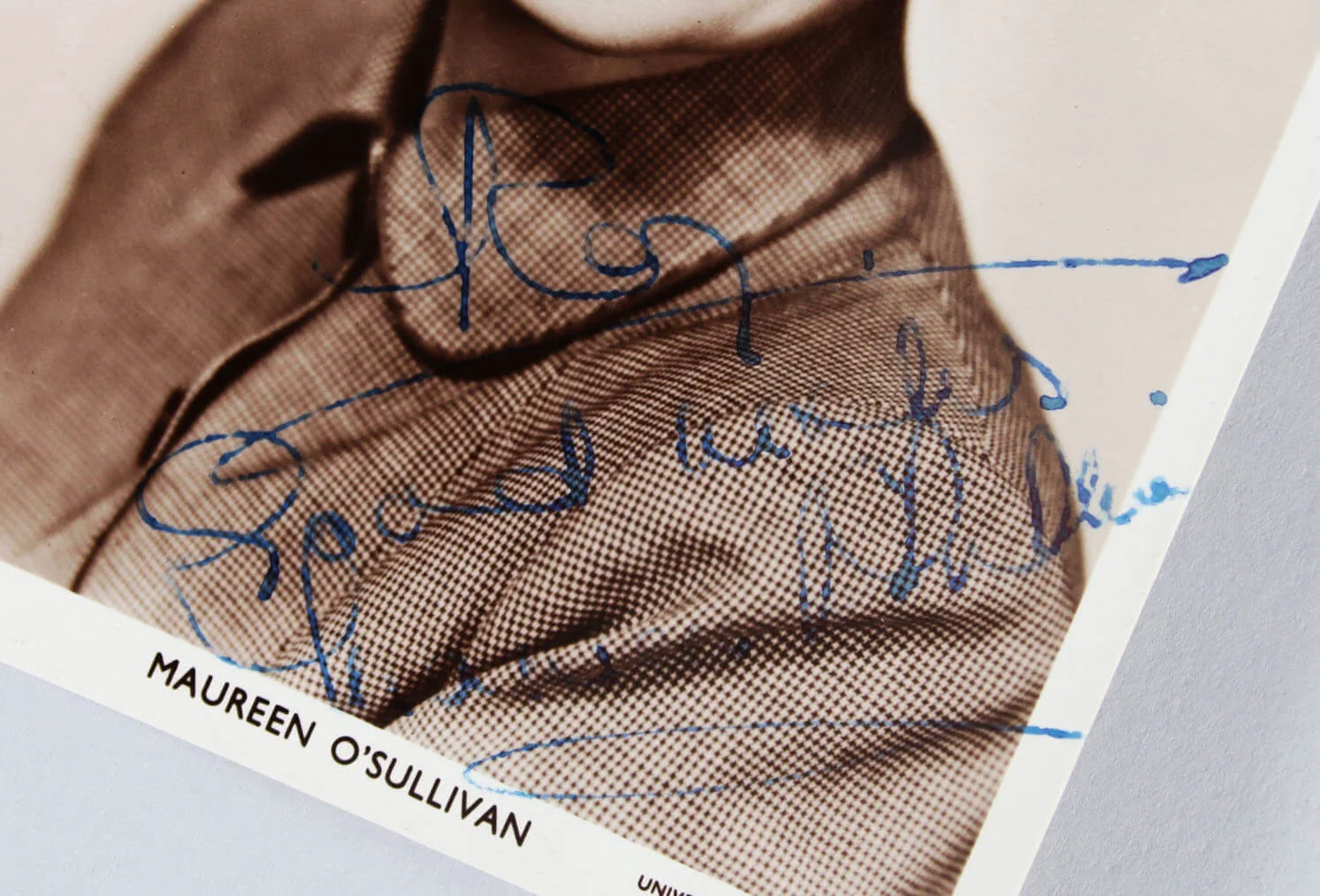 Maureen O'Sullivan Signed Photo - COA JSA, image 2
