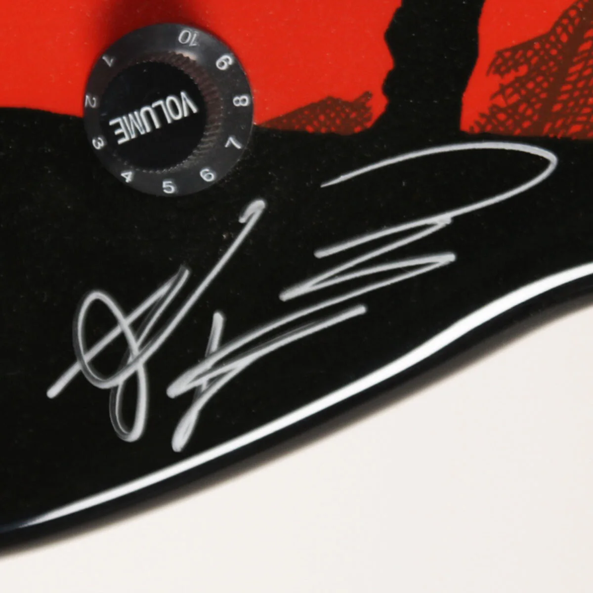 Robert Kirkman Signed Guitar Peavy Custom The Walking Dead - COA JSA, image 2