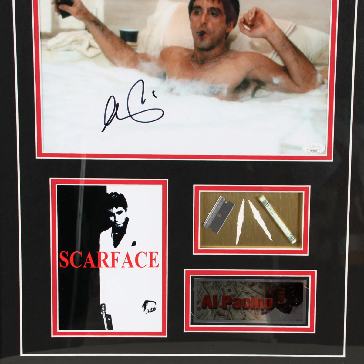 Al Pacino Signed Photo Display Scarface - COA JSA, image 4