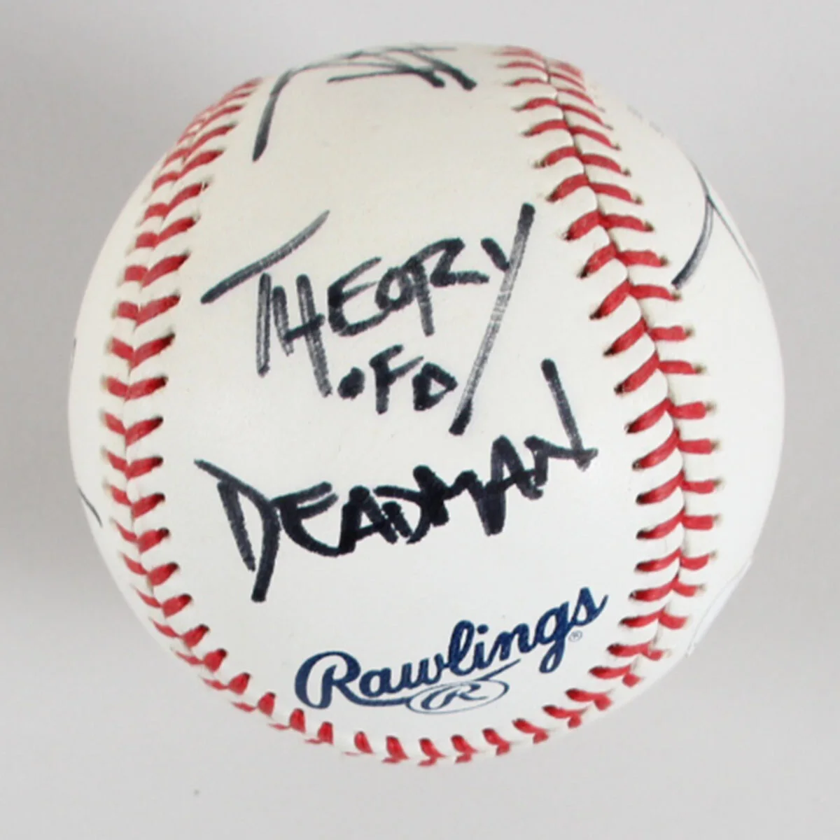 Theory of a Deadman Band Signed Baseball (4) Sigs. Tyler Connolly etc. - COA JSA, изображение 2