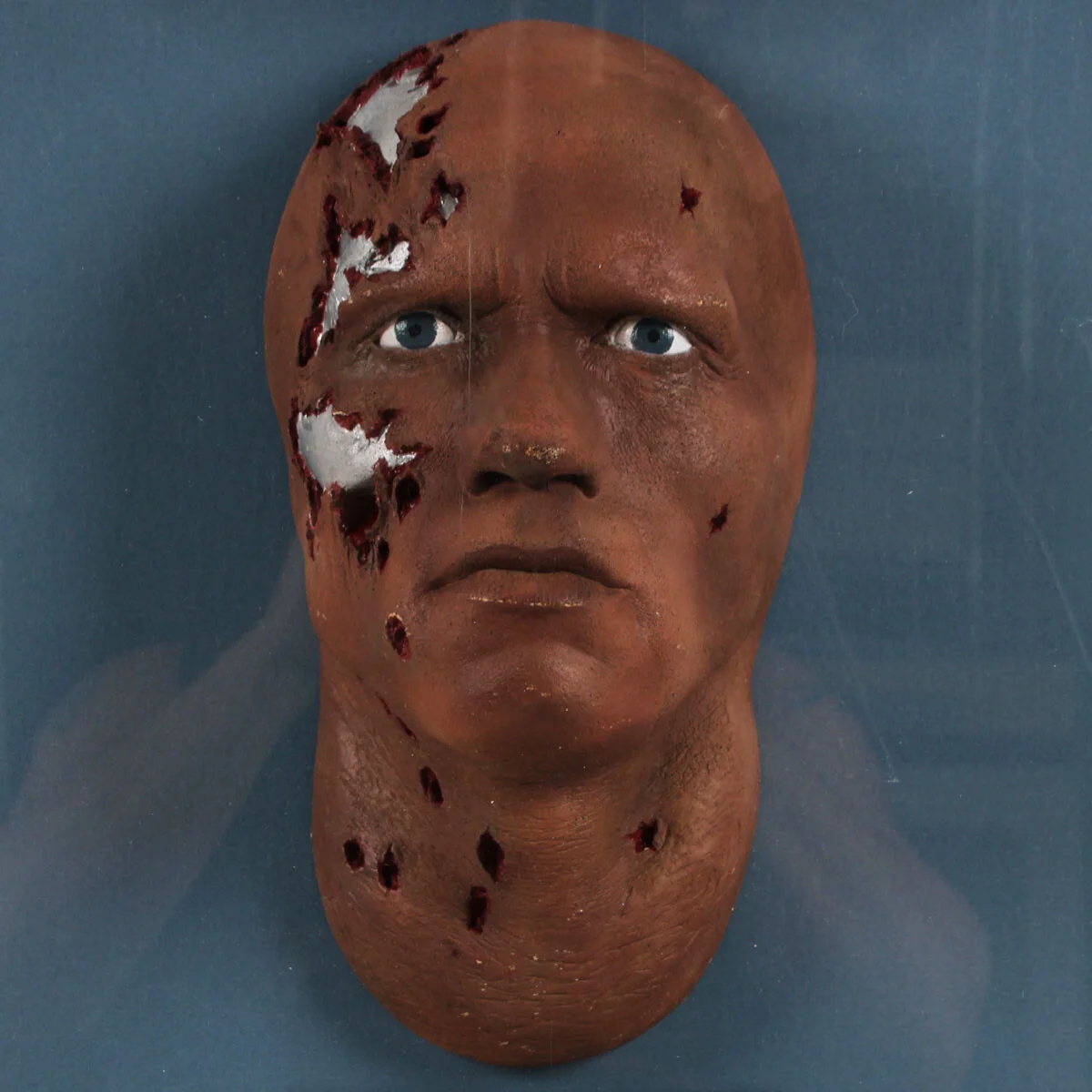 Arnold Schwarzenegger Signed Cut Life-Size Head Sculpture The Terminator - CO..., image 4