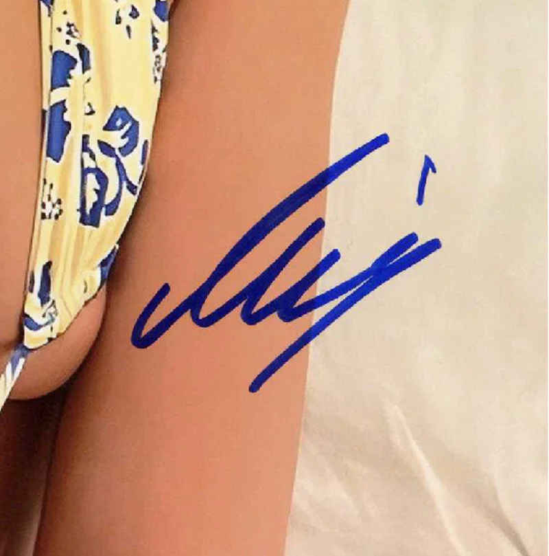 LILY PHILLIPS SIGNED AUTOGRAPHED 11x14 PHOTO ADULT MOVIE ACTRESS BECKETT BAS, изображение 2