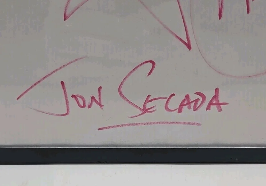 Jon Secada Signed Autographed Framed Photo 05/04/01 (129), image 2