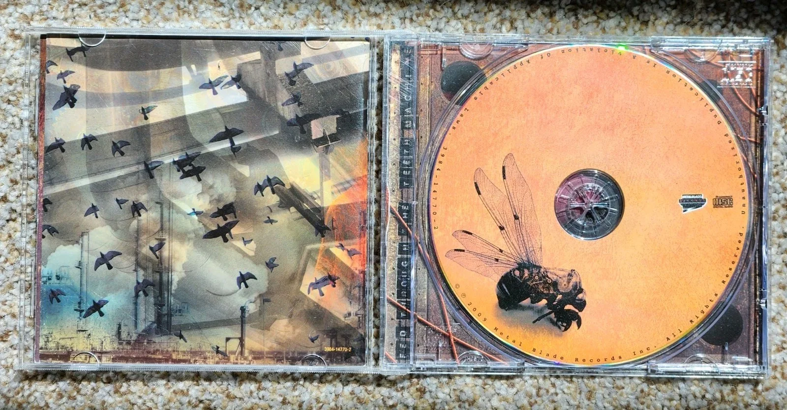 Rare Signed The Red Chord CD Fed Through the Teeth Machine AUTOGRAPHED by Band, image 4