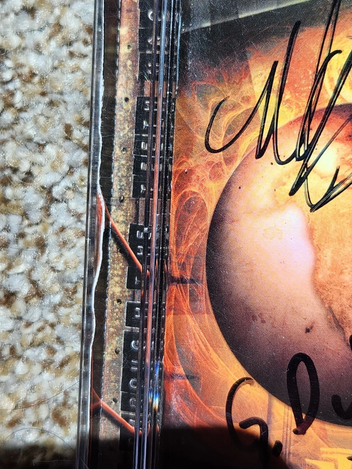 Rare Signed The Red Chord CD Fed Through the Teeth Machine AUTOGRAPHED by Band, image 5