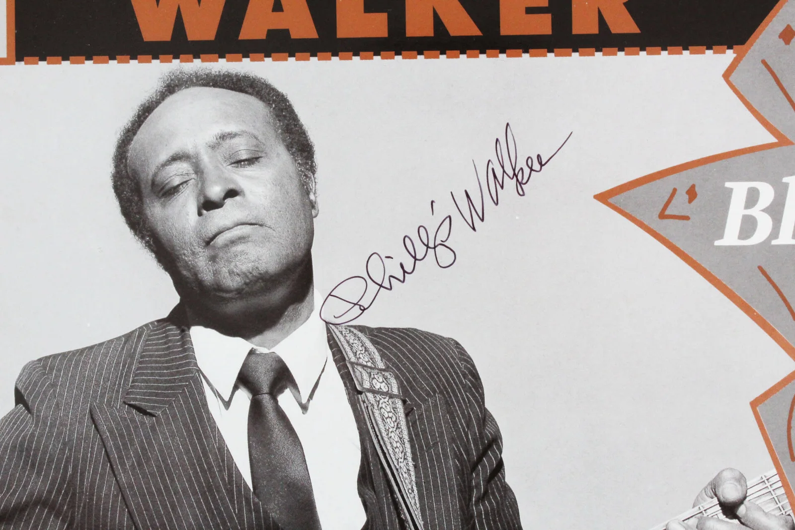 Phillip Walker Signed Record Album - COA JSA, image 2