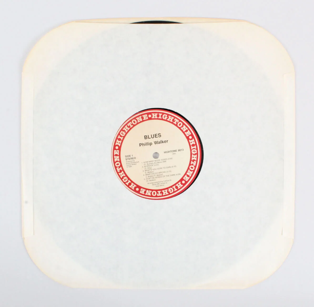 Phillip Walker Signed Record Album - COA JSA, image 3