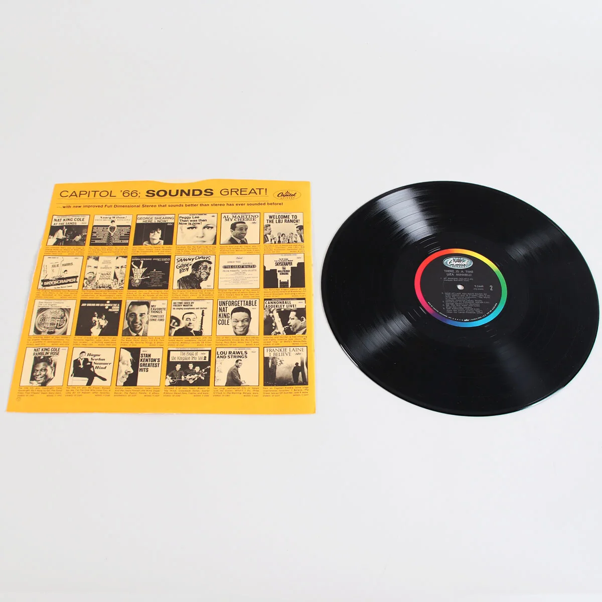 Liza Minnelli Signed Record Album There is a Time - COA JSA, image 4