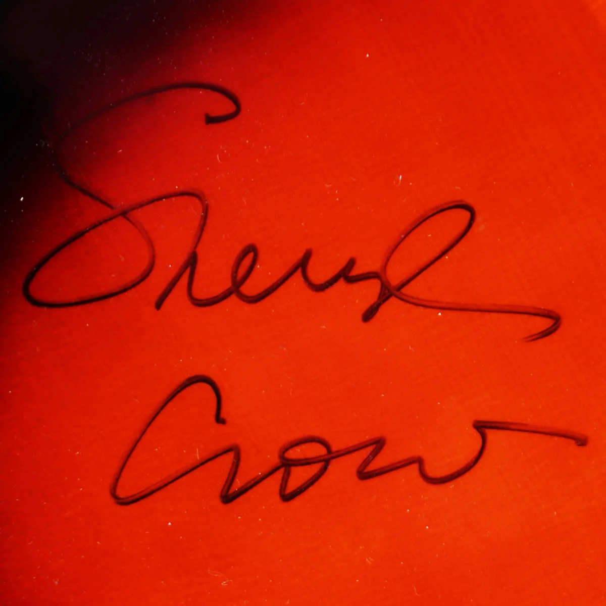 Sheryl Crow Signed Guitar Fender Acoustic Ron Emroy Loyalty - COA JSA, изображение 2