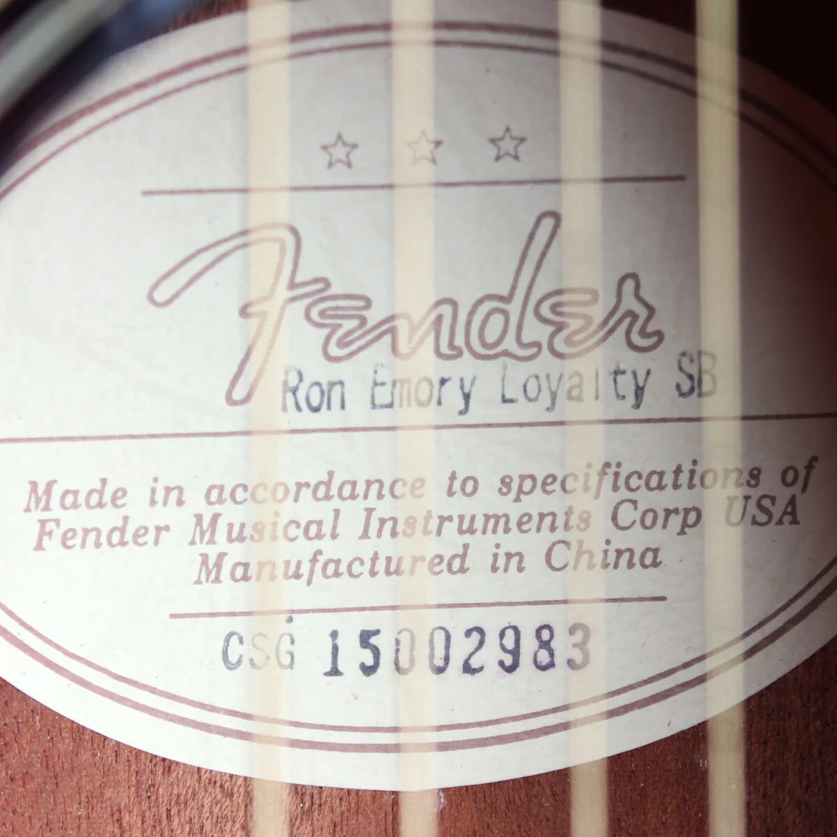 Sheryl Crow Signed Guitar Fender Acoustic Ron Emroy Loyalty - COA JSA, изображение 3