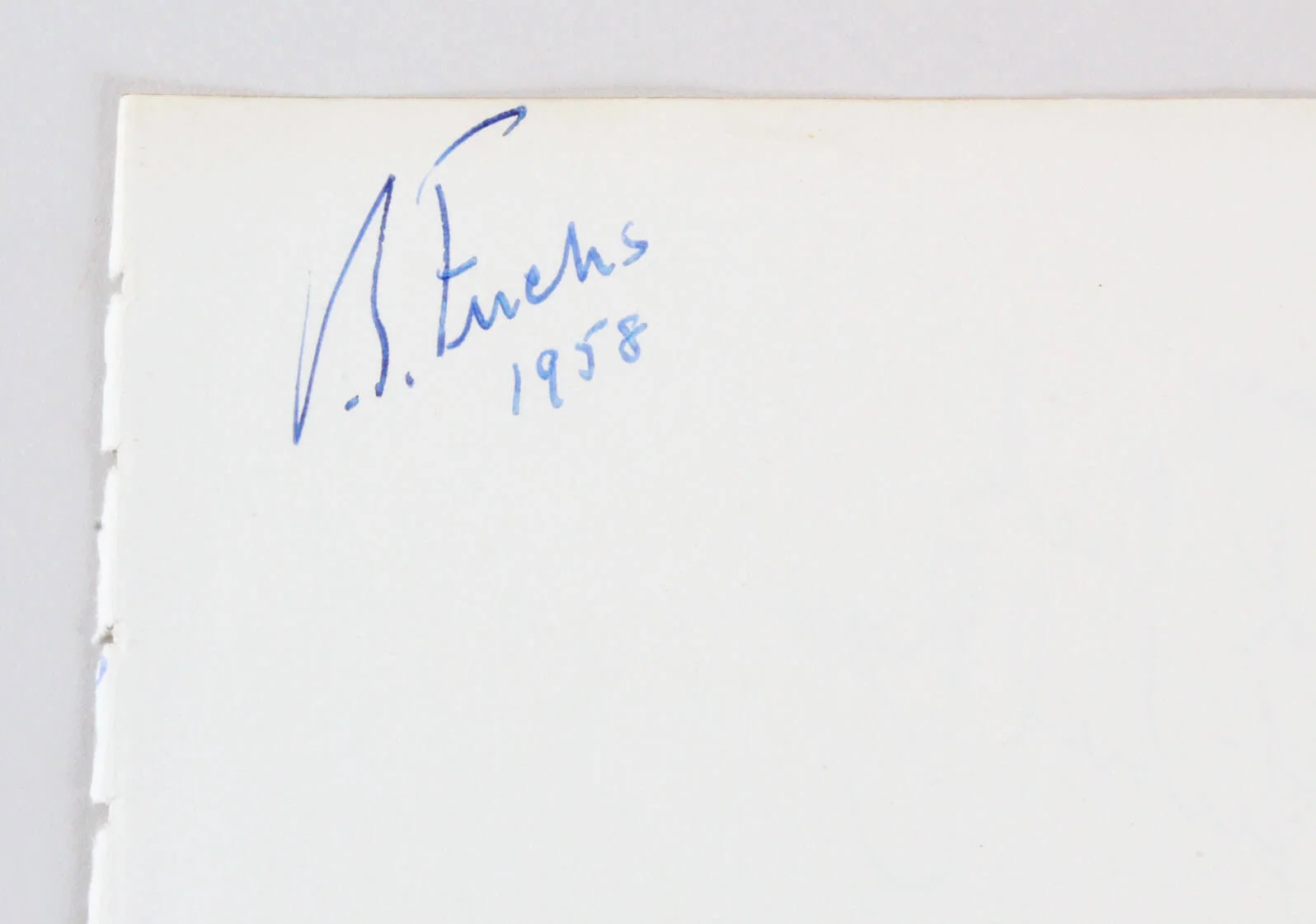 Sir Vivian Fuchs Signed Album Page - COA JSA, image 2