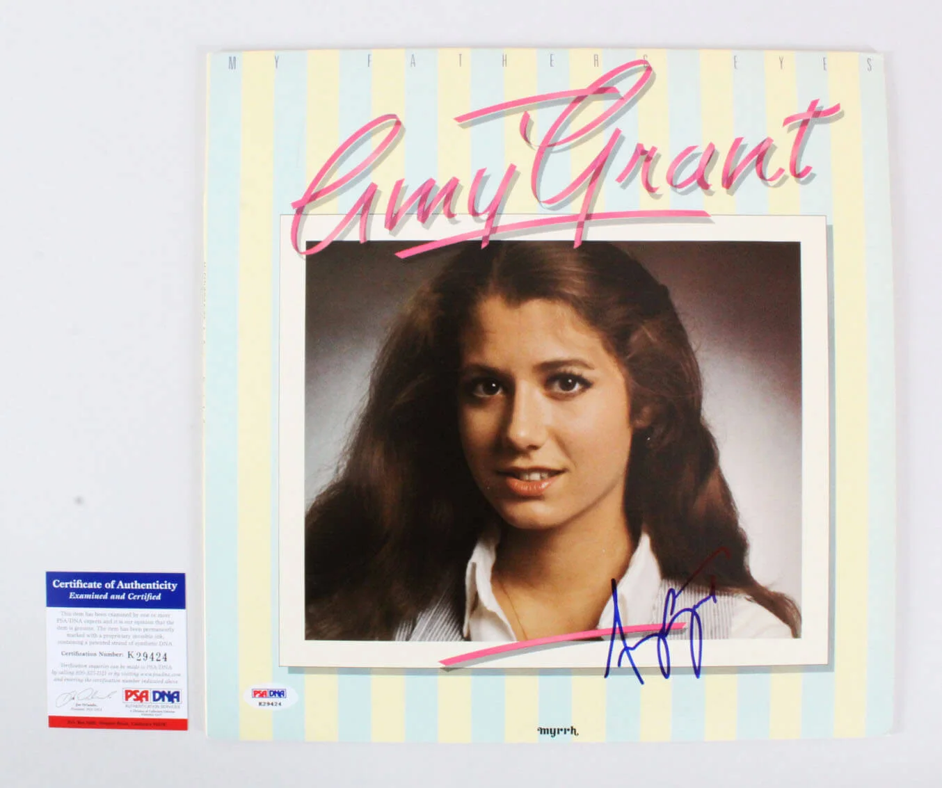 Amy Grant Signed Record Album - COA PSA/DNA, image 4