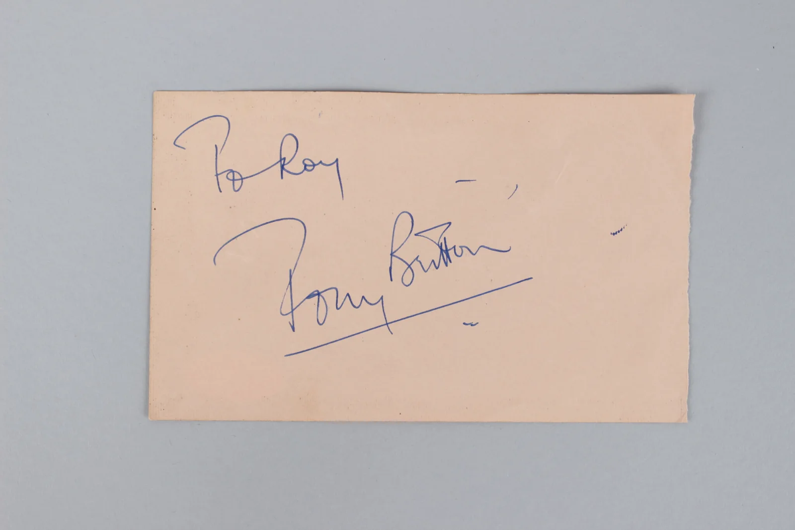 Archie Moore Signed Album Page - COA JSA, image 2