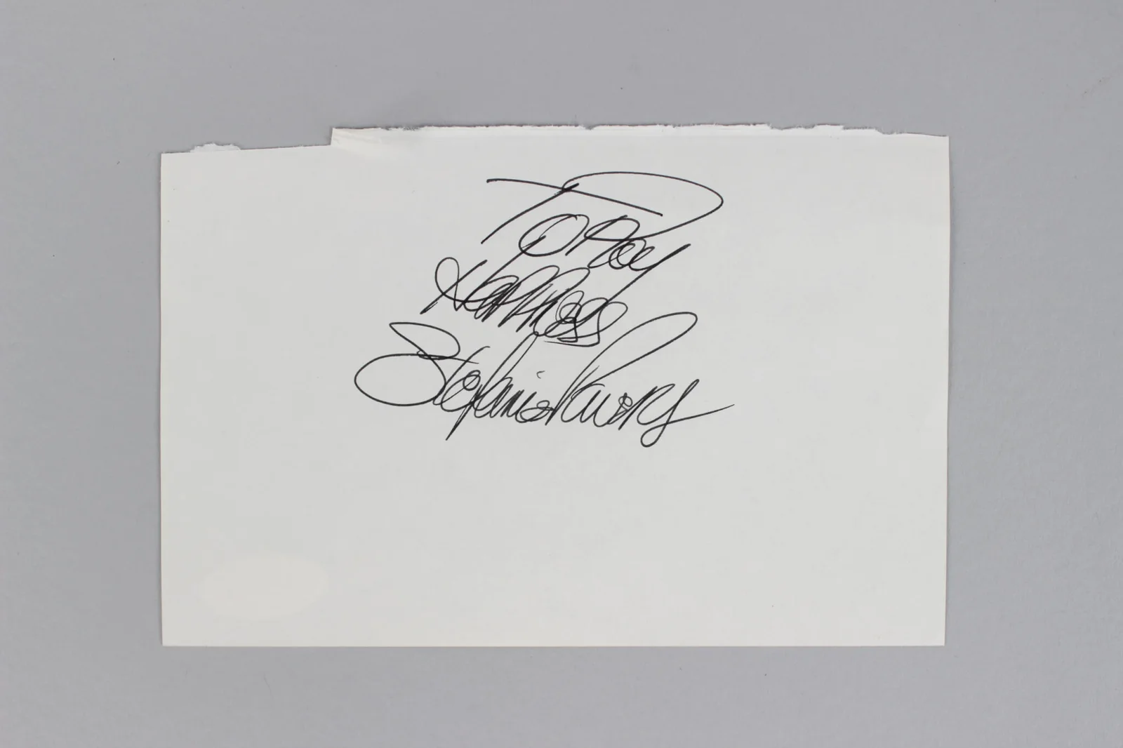 Robert Wagner & Stefanie Powers Signed Cuts- COA JSA, image 4
