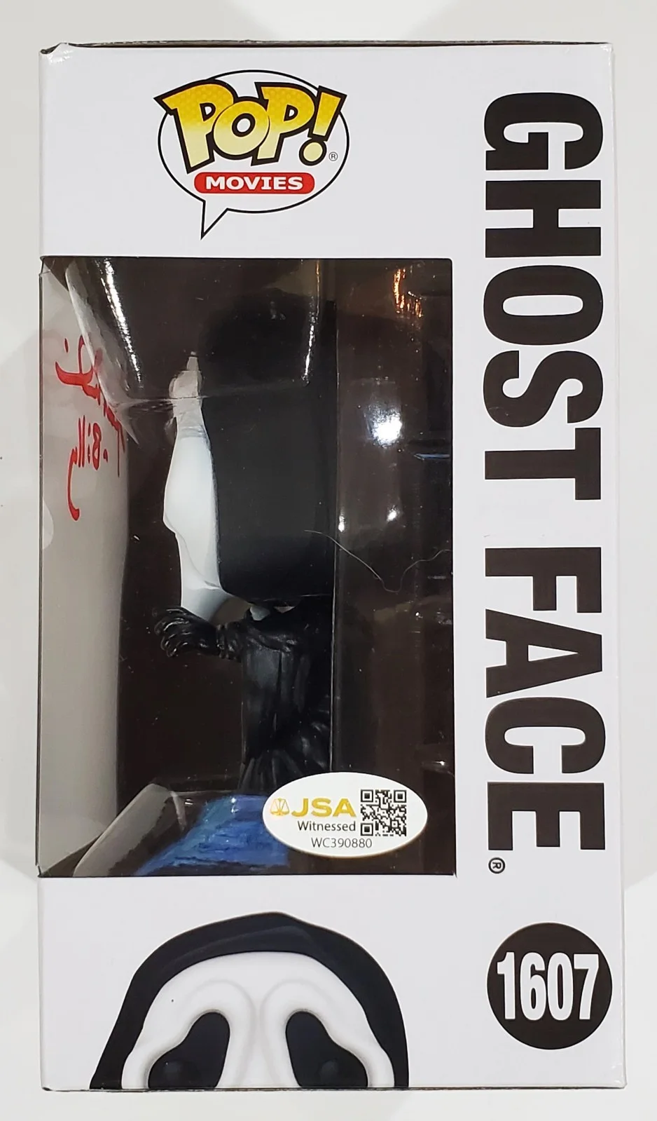 Matthew Lillard — SKEET ULRICH SIGNED SCREAM GHOSTFACE HOT TOPIC FUNKO POP FIGURE W/JSA CERT, image 2
