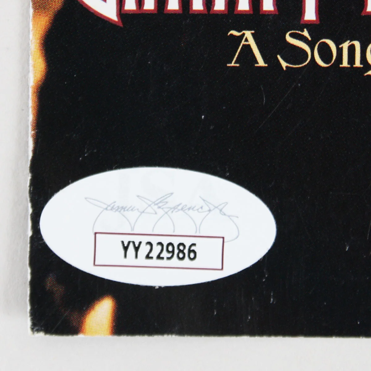 Robert Plant Signed CD Cover Display - COA JSA, image 4