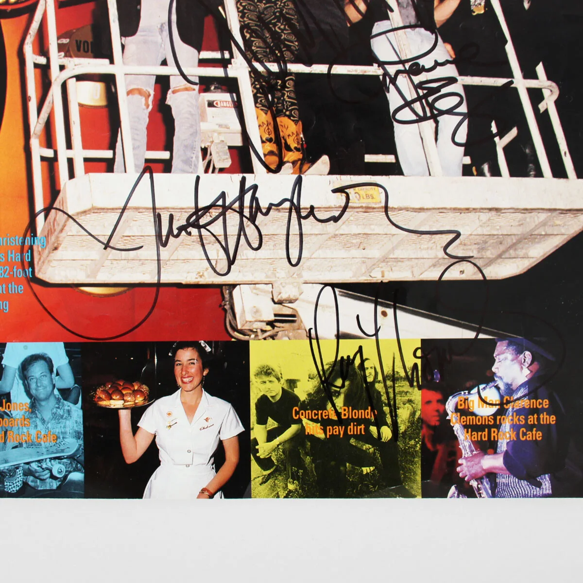Moody Blues Band Signed Magazine (4) - COA JSA, image 2