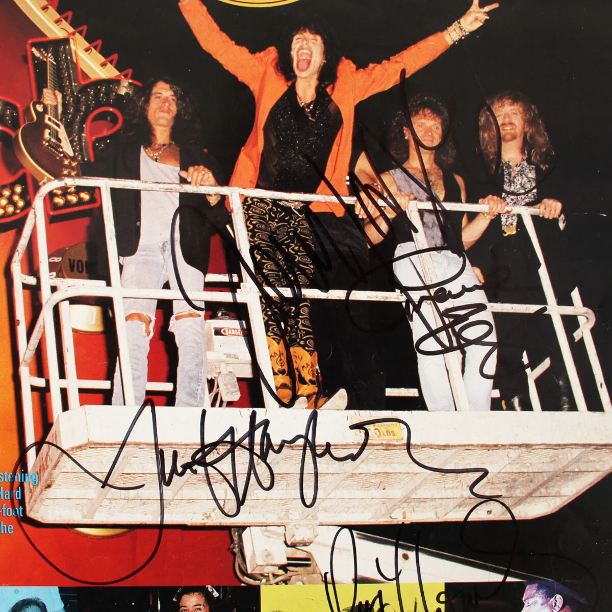 Moody Blues Band Signed Magazine (4) - COA JSA, image 3