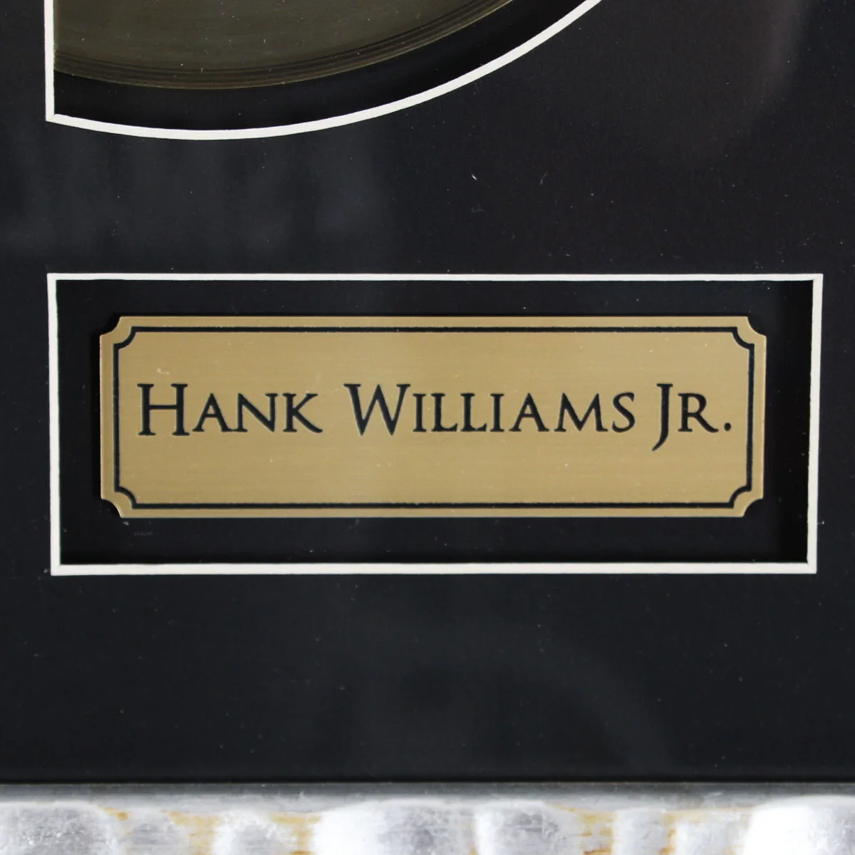 Hank Williams Jr. Signed Photo 8x10 Record Display - COA PSA/DNA, image 4