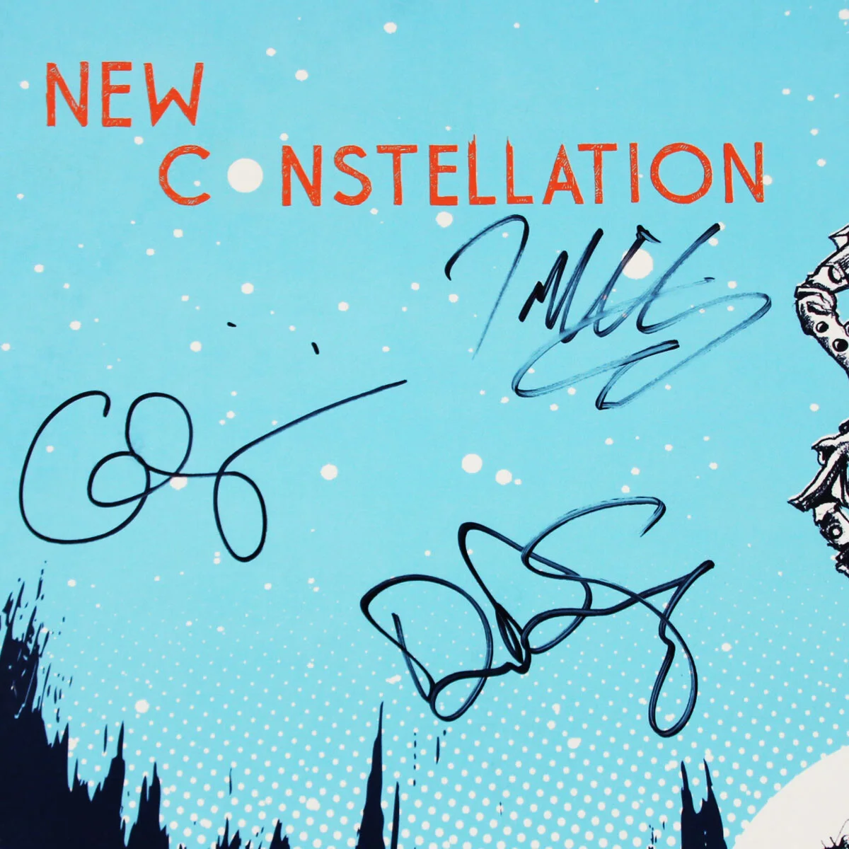 Toad the Wet Sprocket Band Signed Record Album New Constellation - COA JSA, image 2