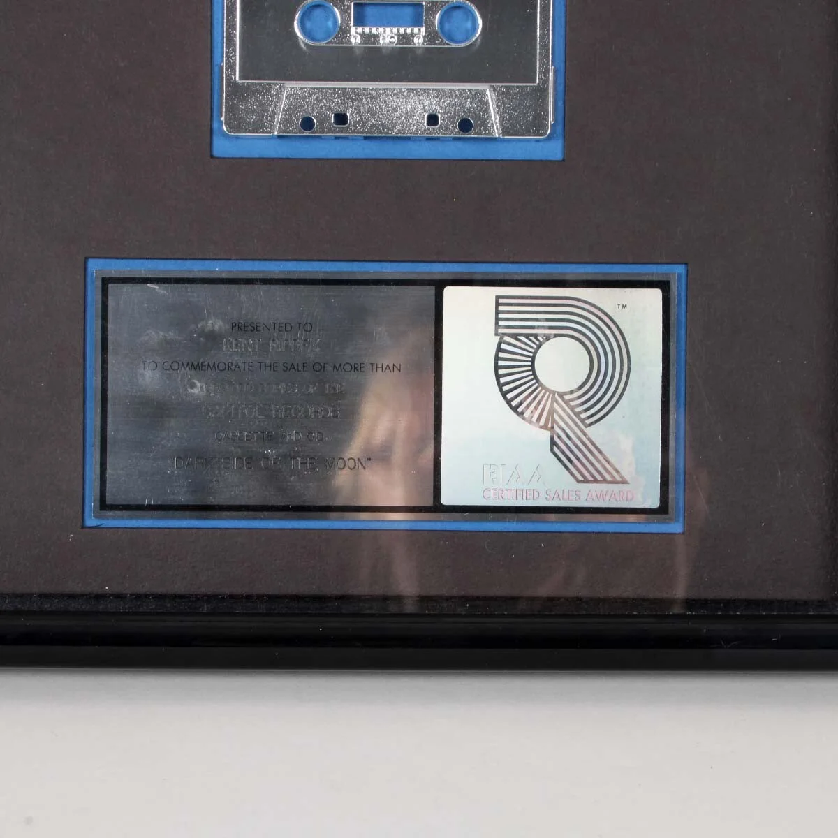 Pink Floyd Platinum RIAA Award Dark Side of the Moon COA Promotor Provenance, изображение 5