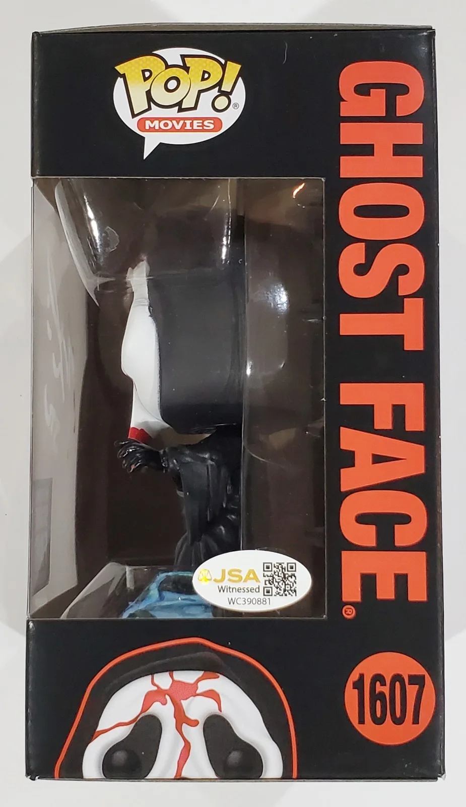 Matthew Lillard — MATTHEW LILLARD SIGNED SCREAM GHOSTFACE HOT TOPIC FUNKO POP FIGURE W/JSA CERT, image 2