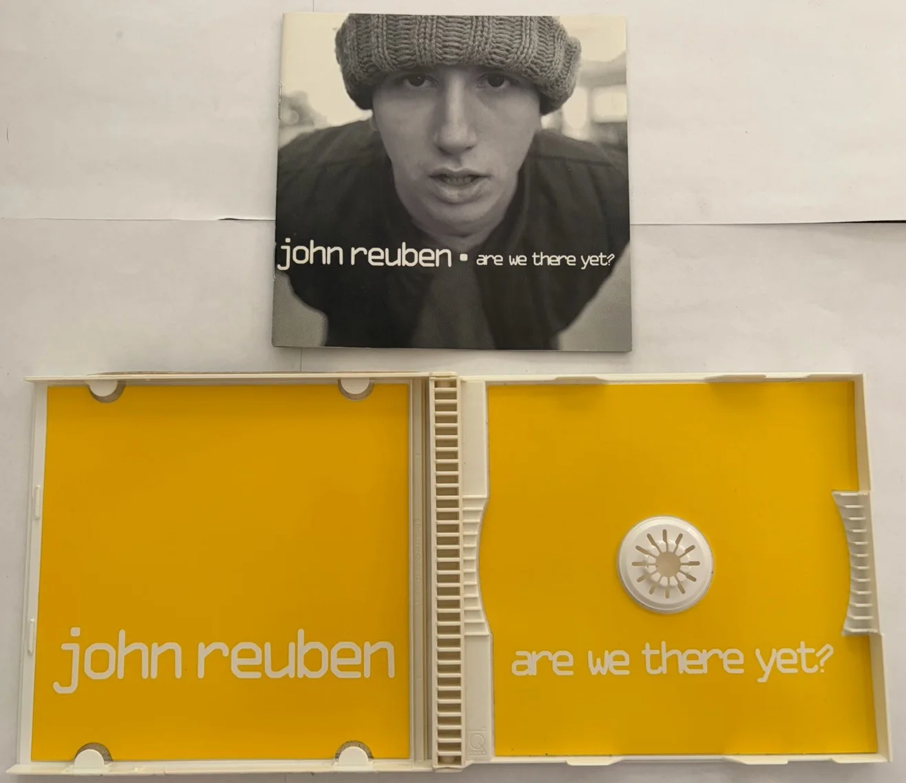 John Reuben Are We There Yet? Signed Autographed CD No Disc 2000 Full Band Rare!, изображение 4