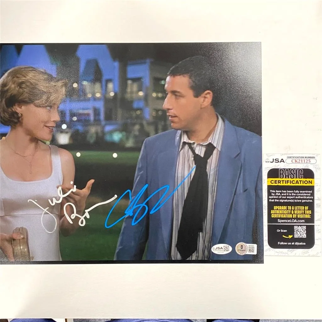 Adam Sandler & Julie Bowen signed Happy Gilmore 11x14 Photo autograph ~ JSA BAS, изображение 2