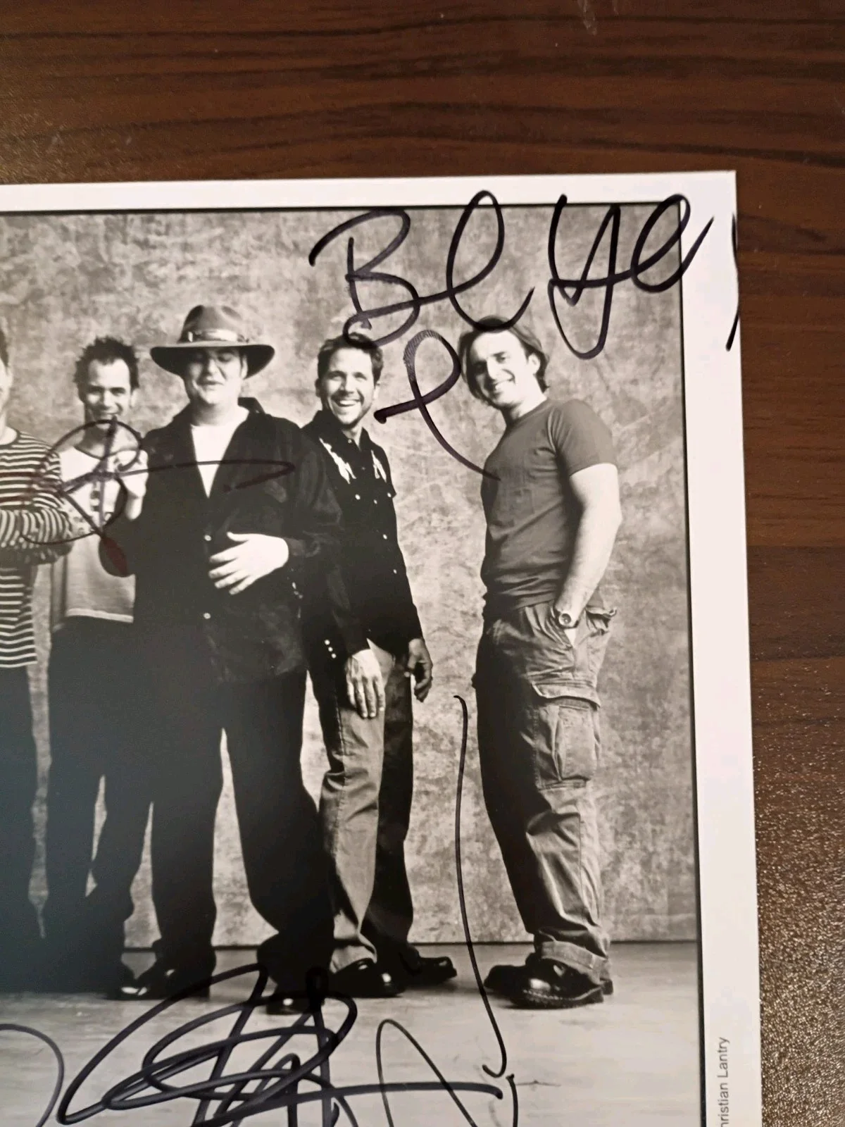 Blues Traveler Signed Autographed 8 x 10 Photo - Signed 4 Members, image 3