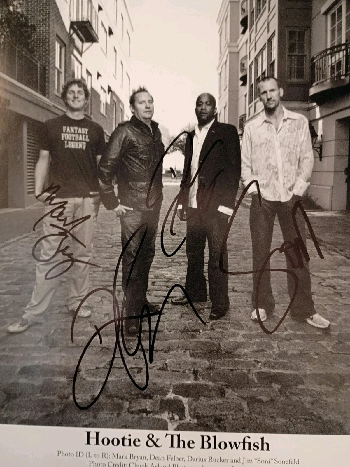 The Hootie and The Blowfish Signed Autographed 8 x 10 Photo - Signed 4 Members, изображение 4