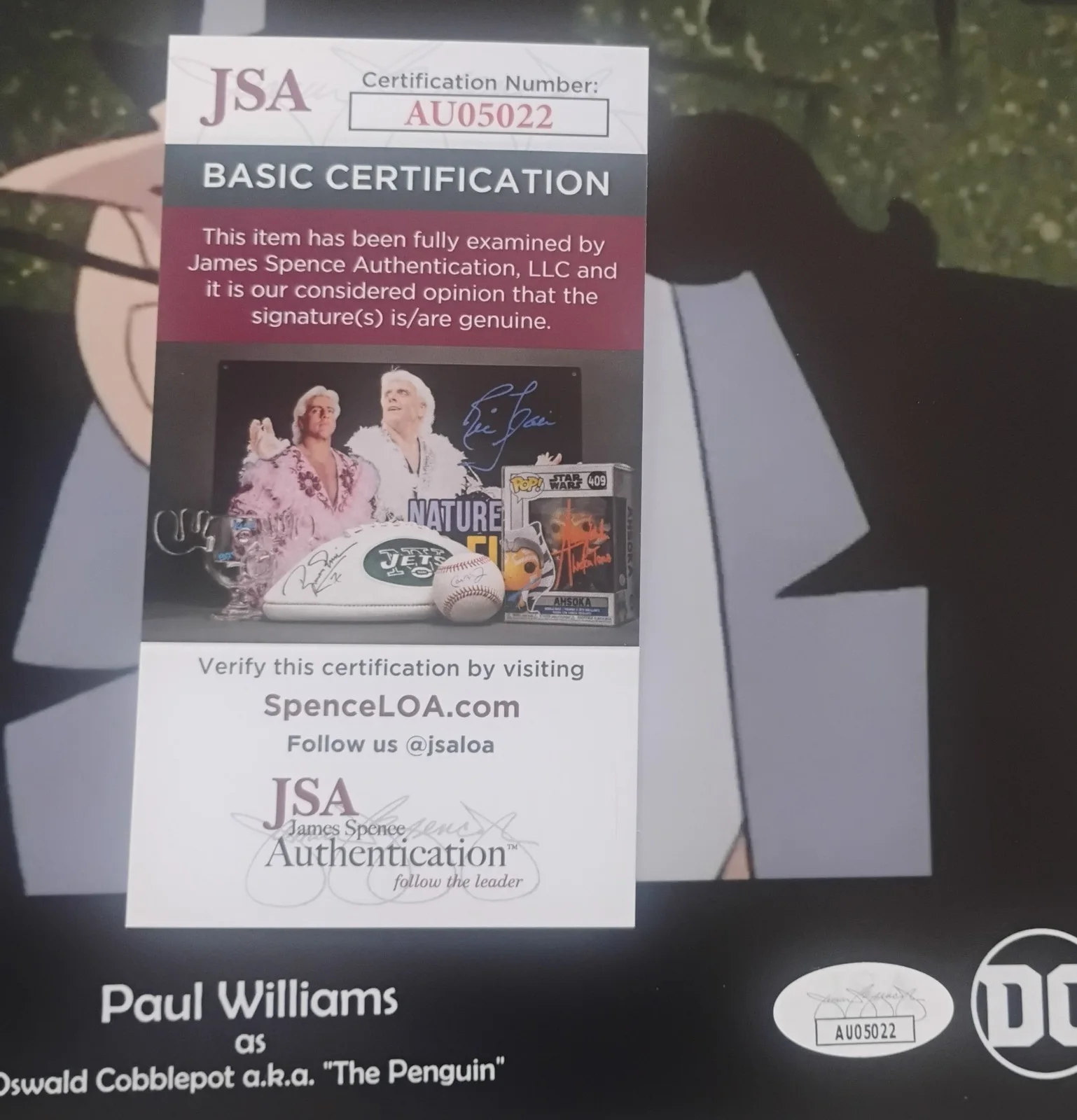 Paul Williams Hand Signed 8x10 Photo JSA COA Batman Penguin NO US TARIFF, изображение 4