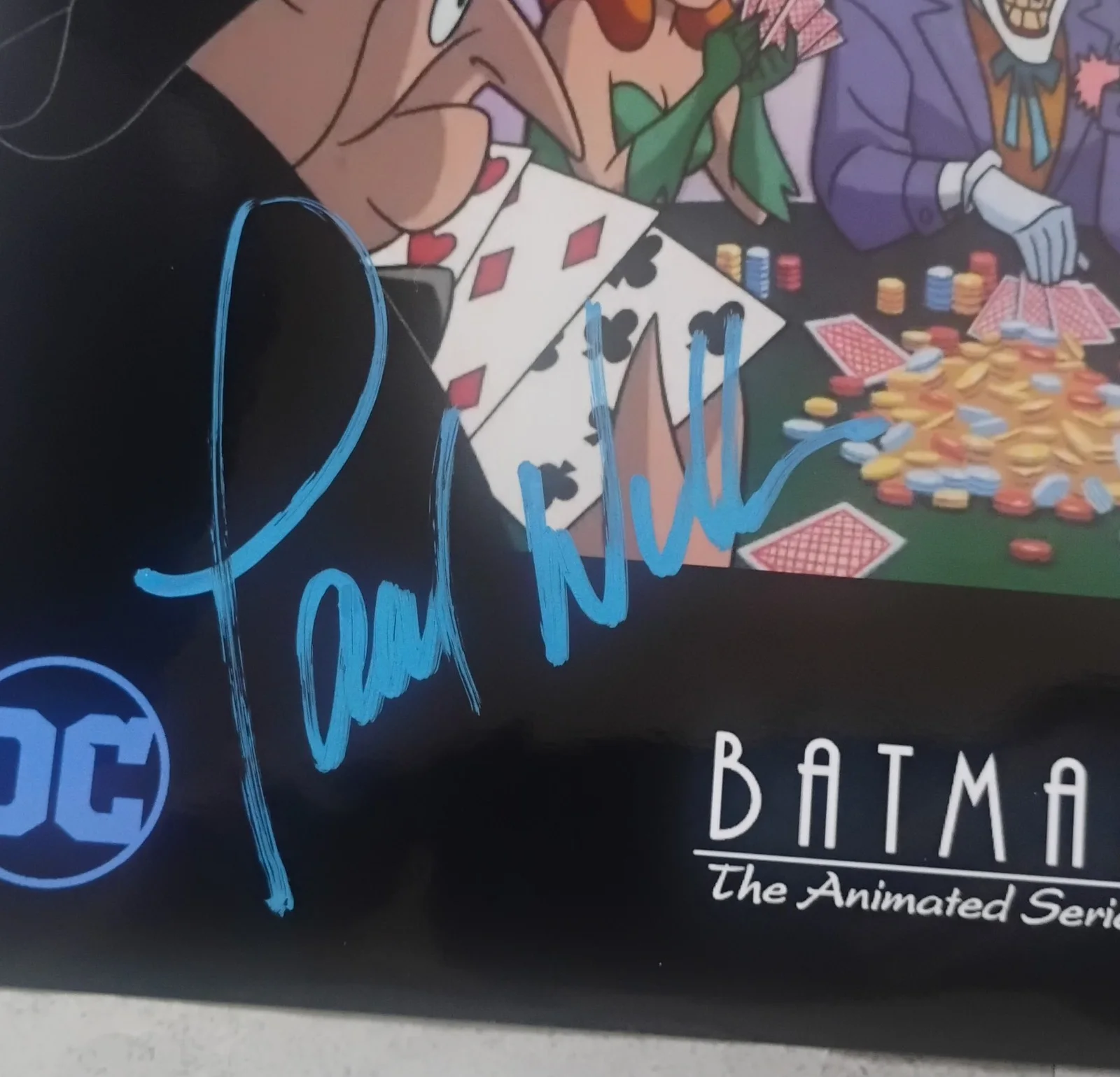 Batman Animated 3x Signed Photo COA Diane Pershing, Paul Williams NO US TARIFF, изображение 4