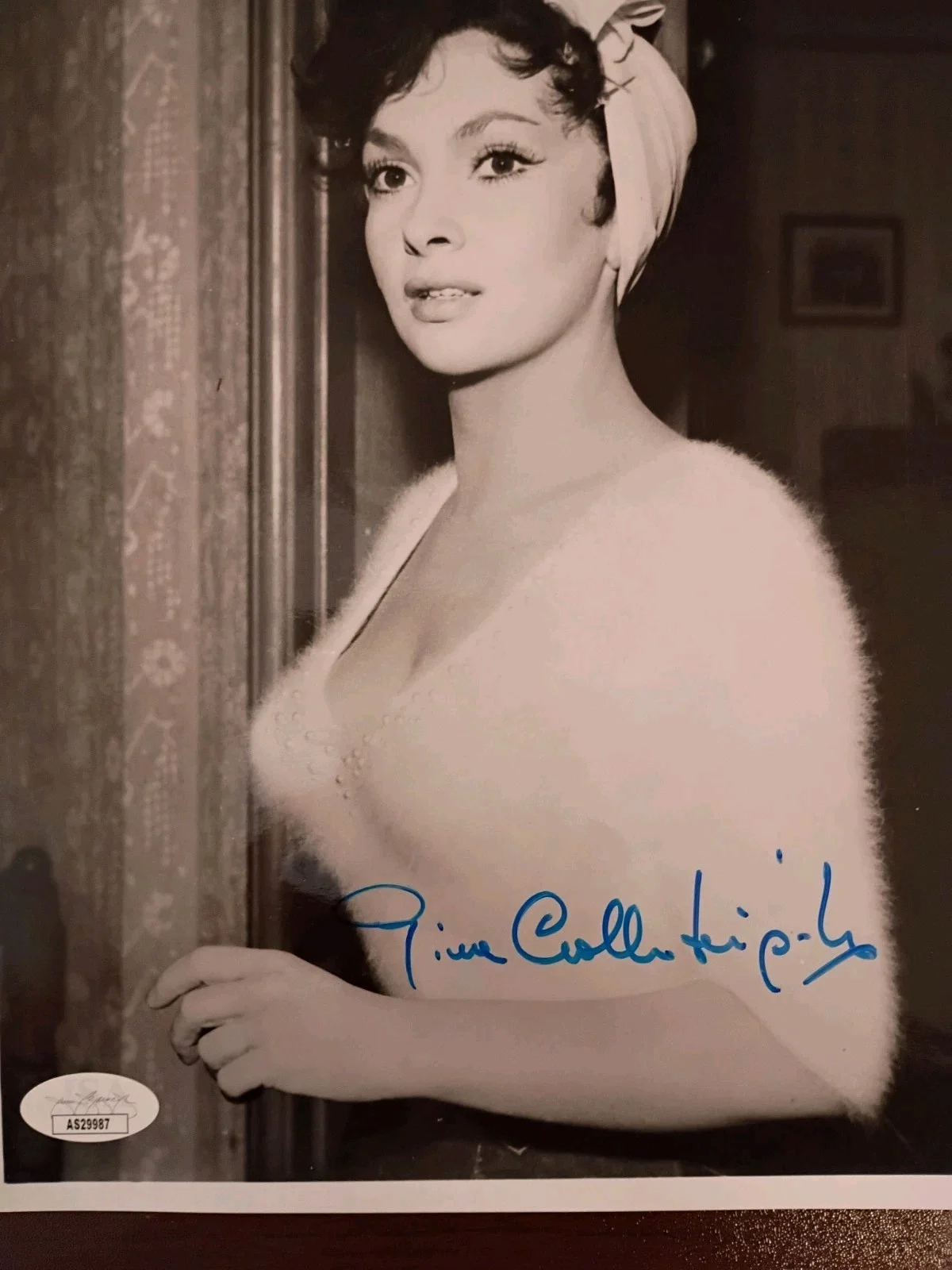 Gina Lollobrigida — Gina Lollobrigida Signed Autographed Actress Hollywood 8 x 10 Photo - JSA (D 23), изображение 5