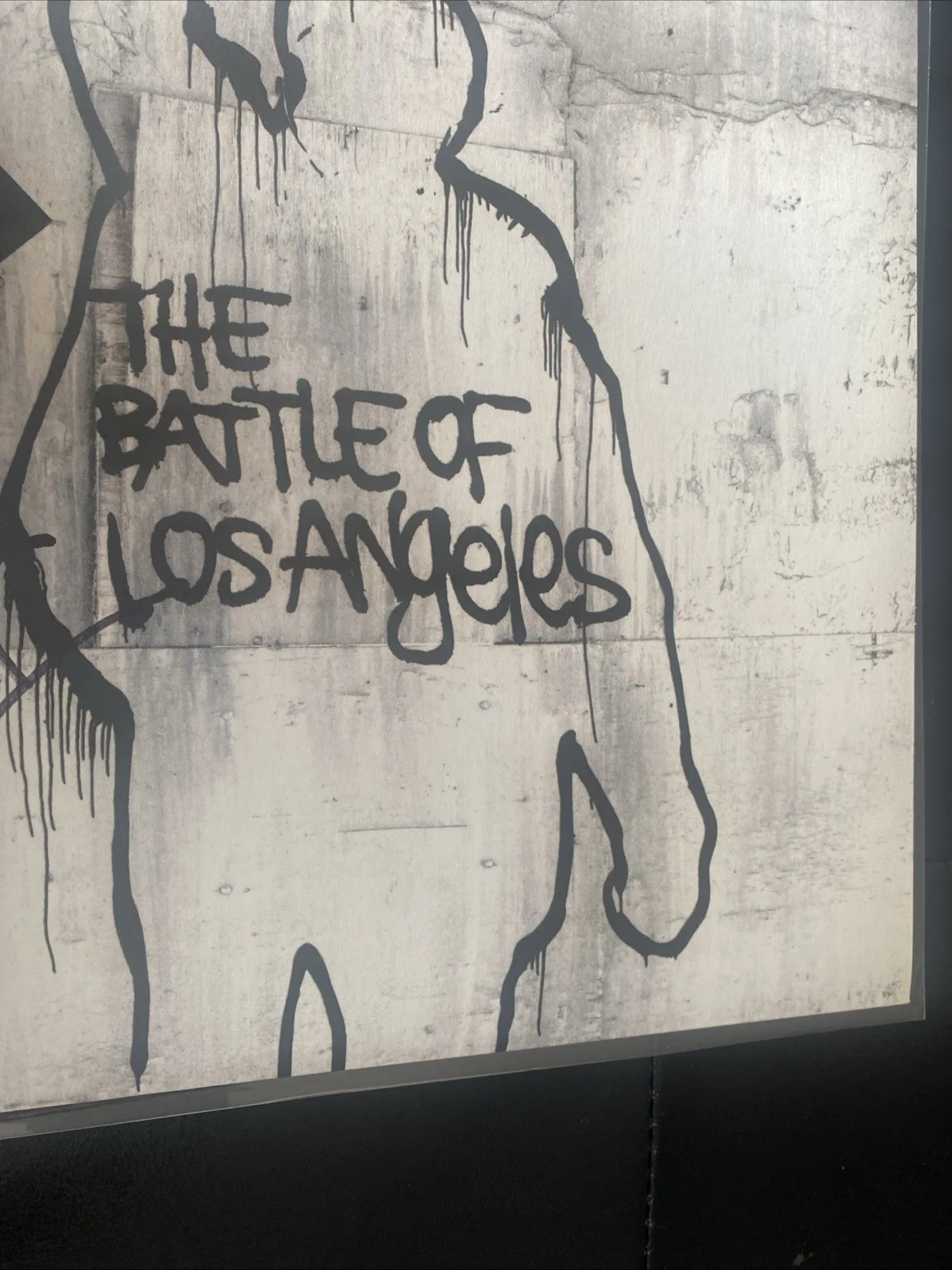 TOM MORELLO SIGNED AUTOGRAPHED RAGE AGAINST THE MACHINE LP VINYL BATTLE OF LA, image 4