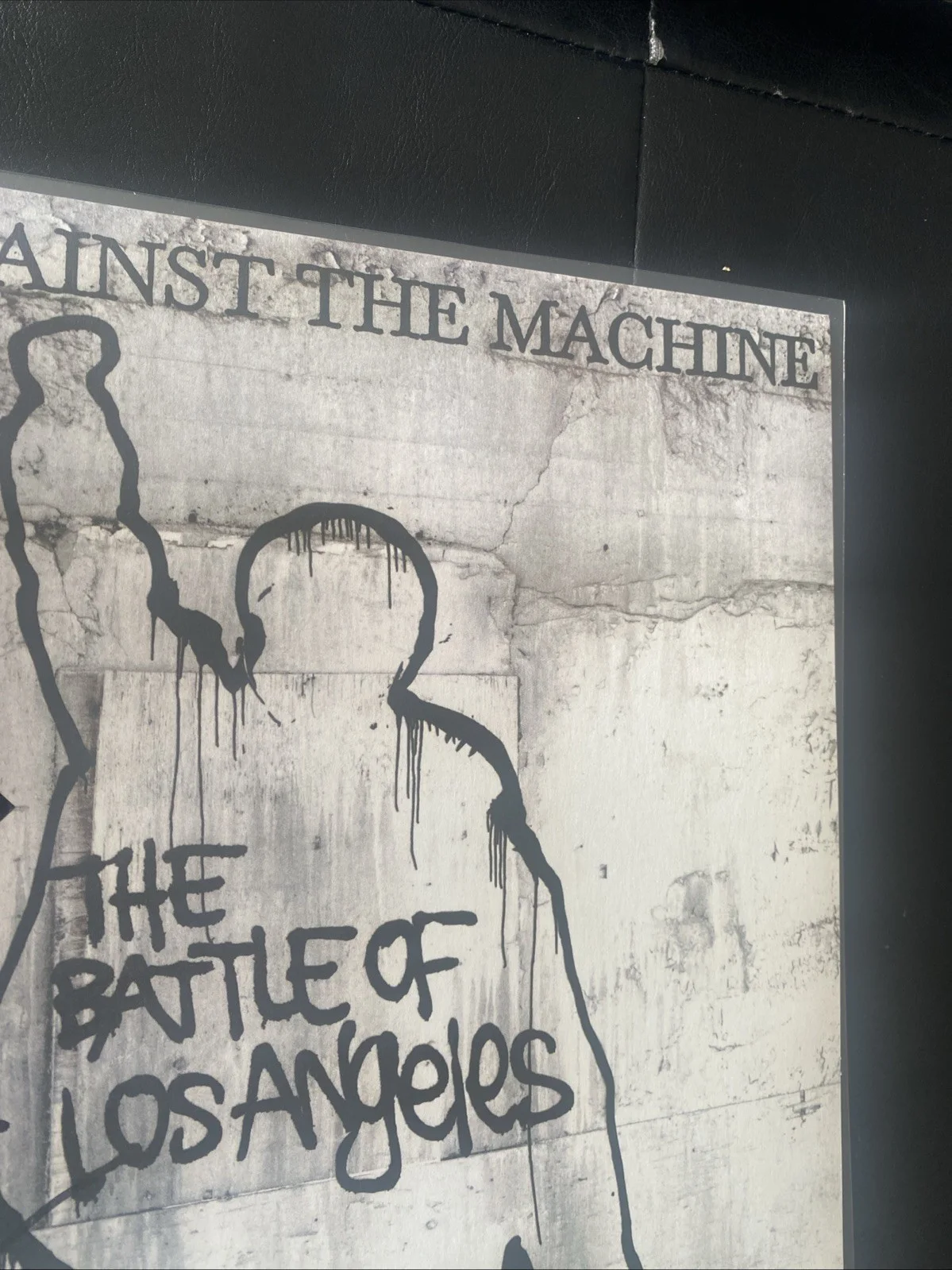 TOM MORELLO SIGNED AUTOGRAPHED RAGE AGAINST THE MACHINE LP VINYL BATTLE OF LA, image 5