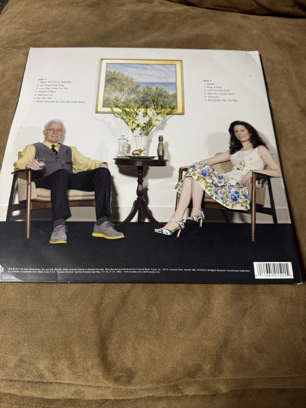 Steve Martin Edie Brickell Signed Album JSA COA Love Has Come For You Vinyl LP, image 5