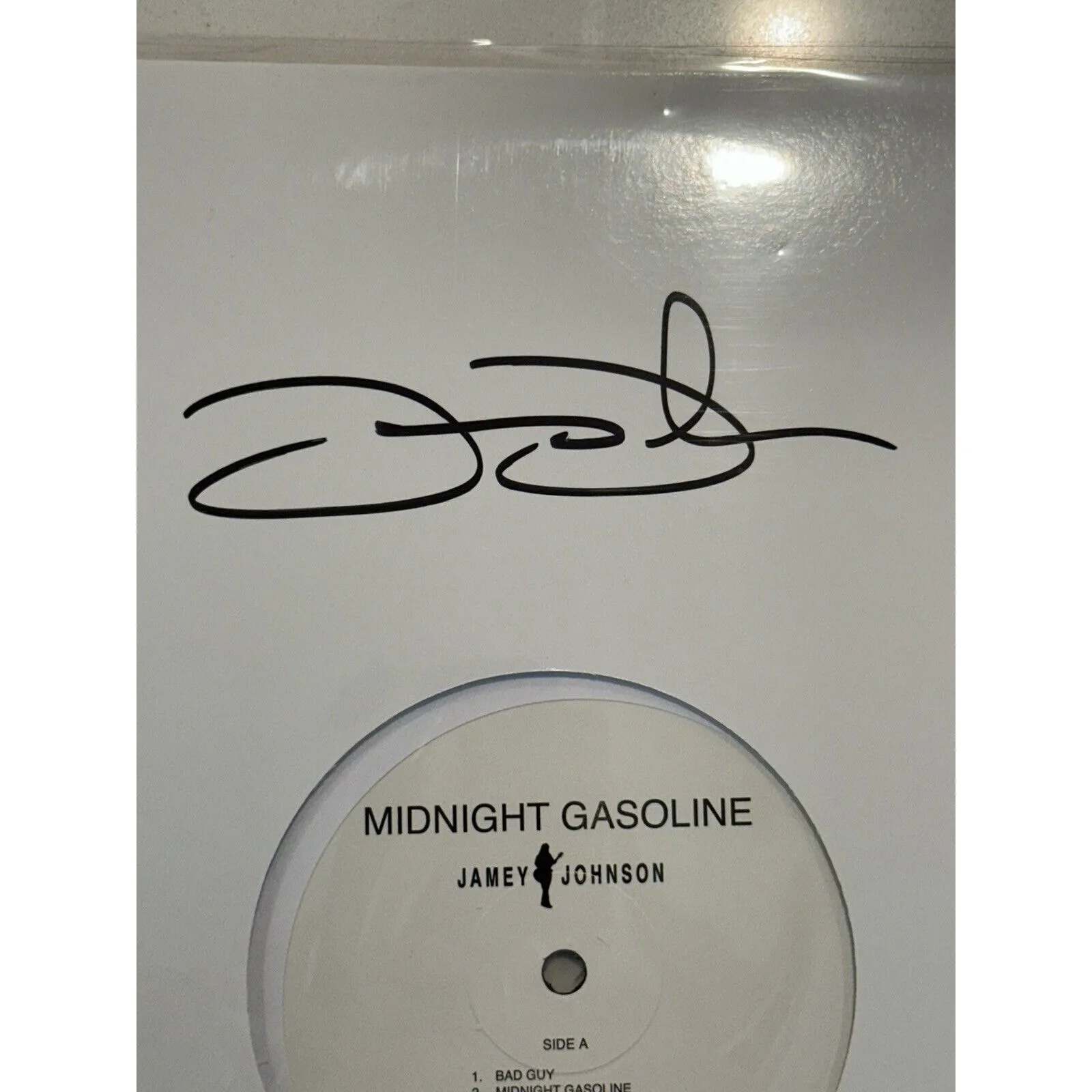 JameyJohnson Signed LP - Midnight Gasoline - Limited Edition Test Pressing, image 3