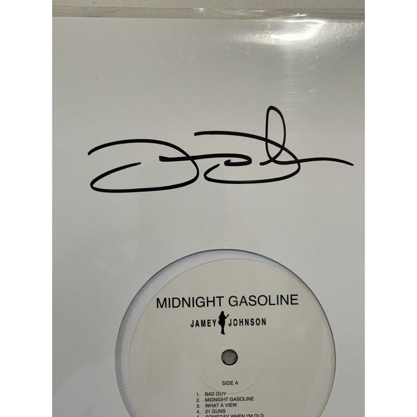 JameyJohnson Signed LP - Midnight Gasoline - Limited Edition Test Pressing, image 4