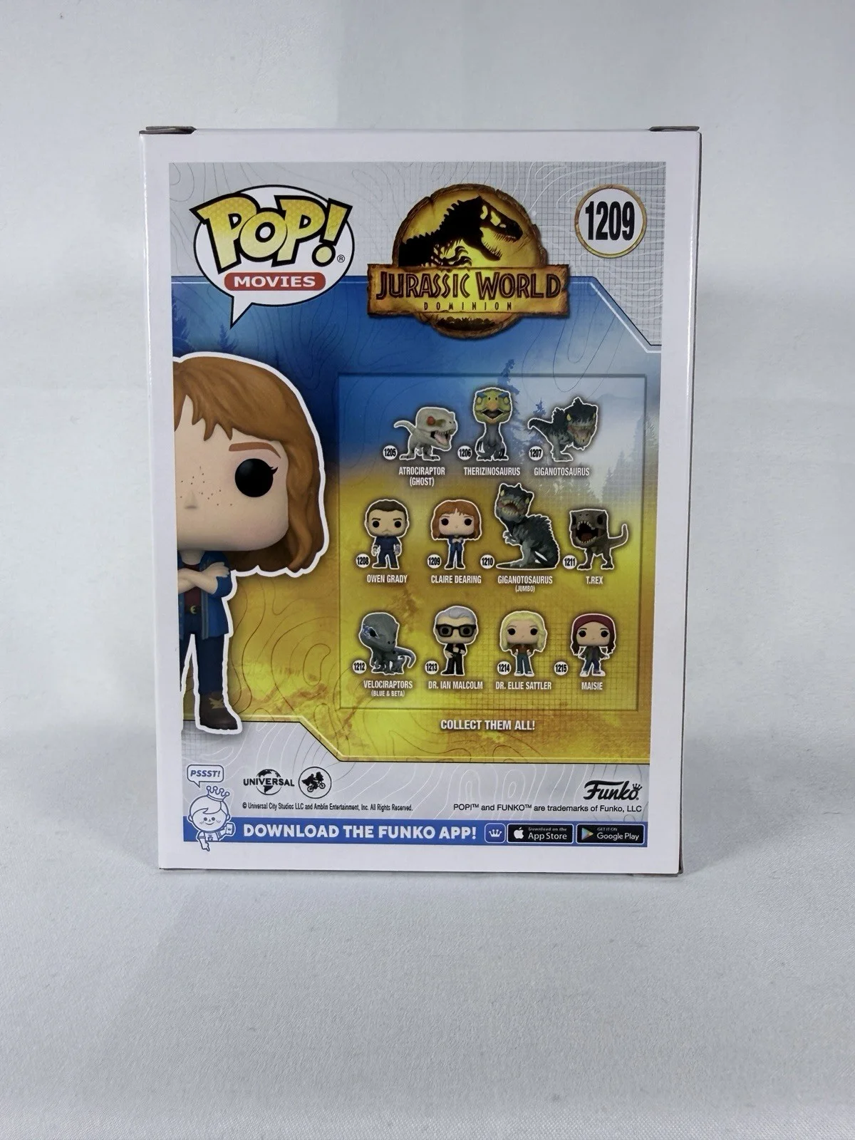 Bryce Dallas Howard Autographed Claire Dearing Jurassic World Funko Pop OCCM, image 5