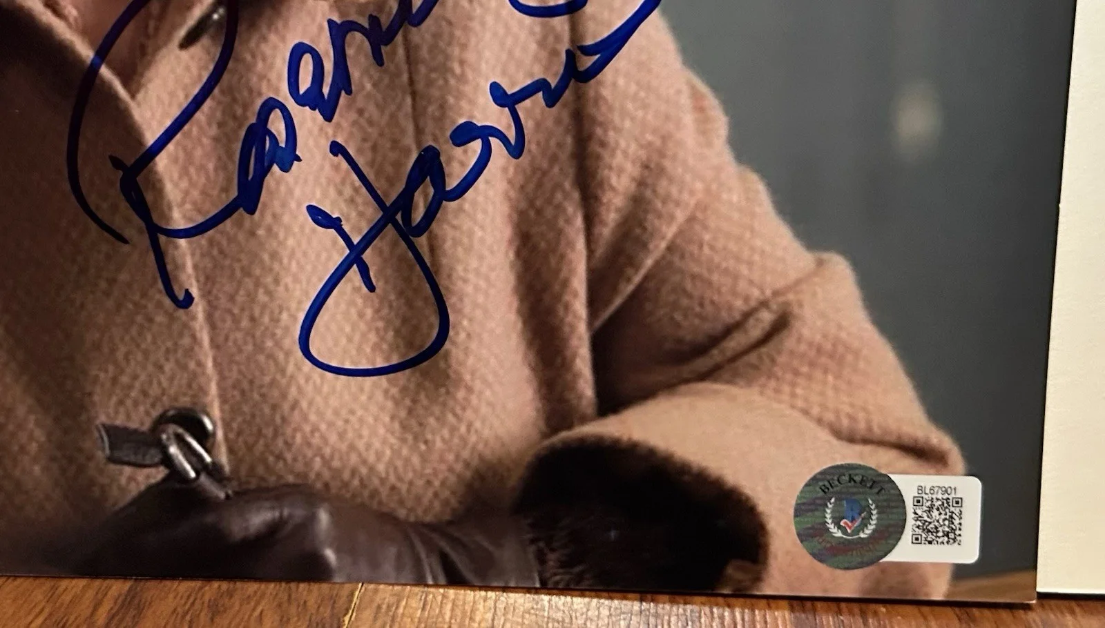 ROSEMARY HARRIS MAY PARKER SPIDER-MAN SIGNED 8X10 PHOTO B BECKETT BAS, изображение 2