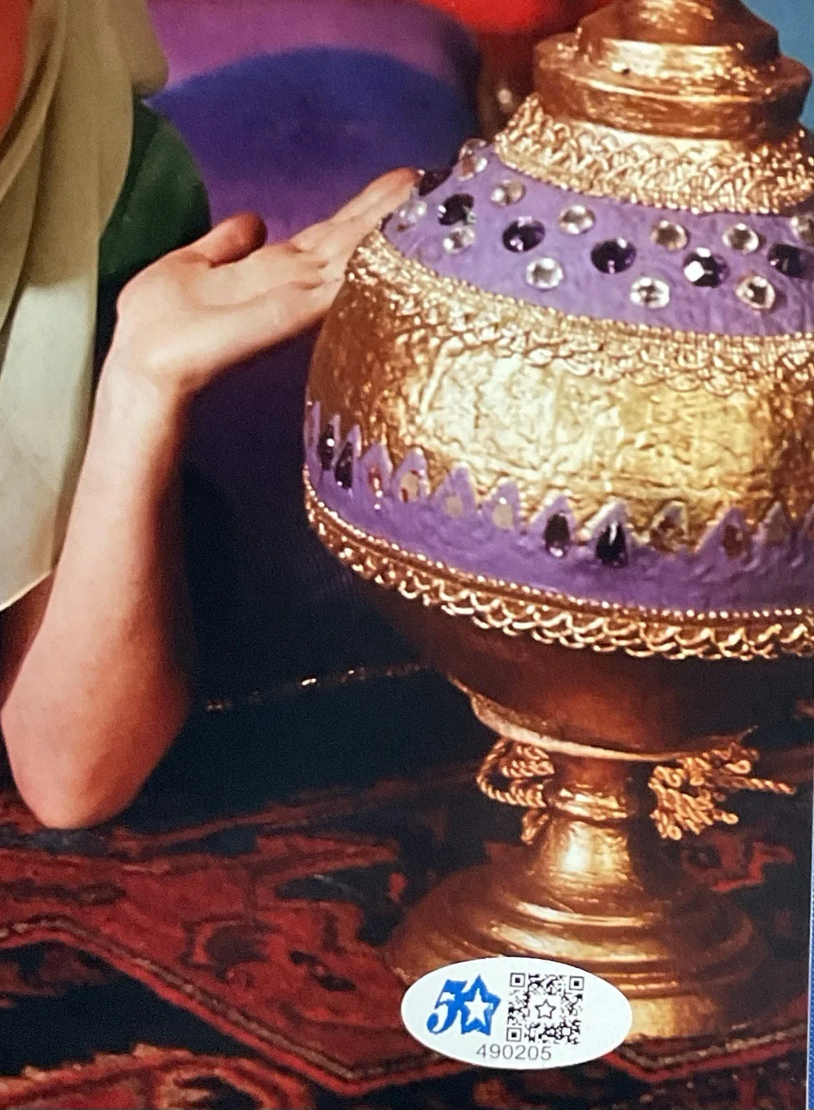 BARBARA EDEN — BARBARA EDEN I DREAM OF GENIE AUTOGRAPHED 8x10 "INSIDE HER BOTTLE 5 STAR COA, изображение 4