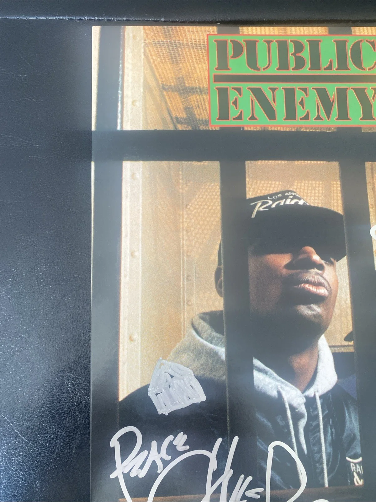 Public Enemy Signed Vinyl (flavor Flav & Chuck D), image 5