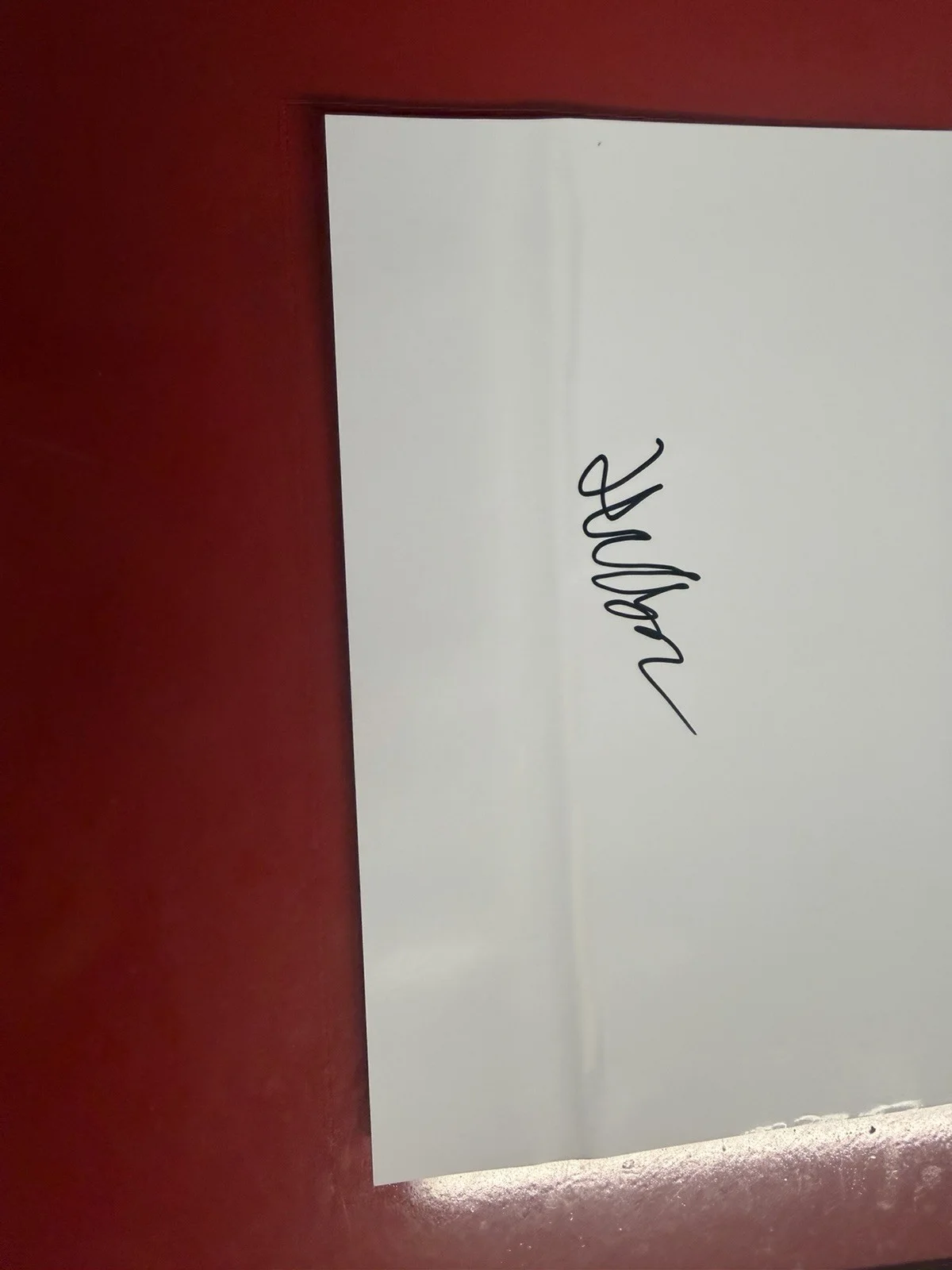 Heated Rivalry Hudson Williams Francois Arnaud Signed 8.5x11 Script Covers Read, image 2