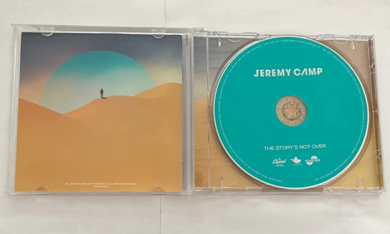 Jeremy Camp The Story’s Not Over CD 20019 Signed Autographed Preorder Sparrow VG, image 3