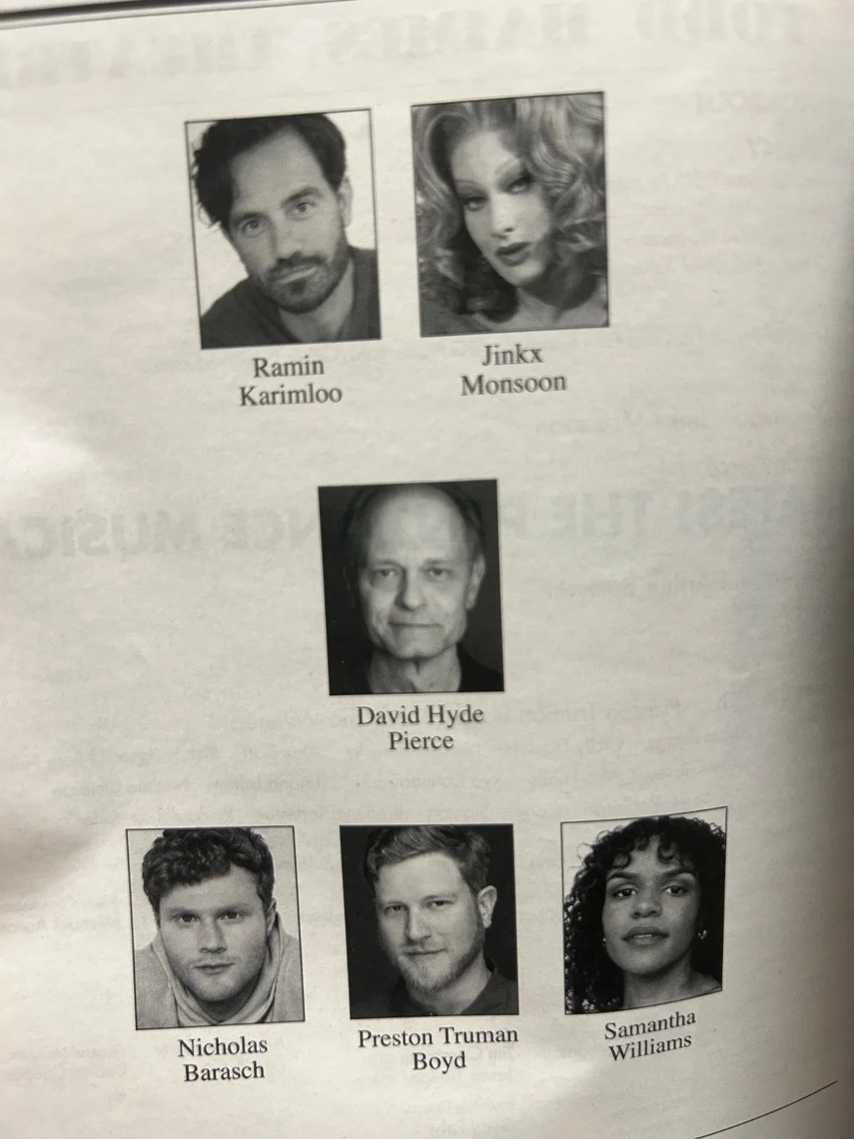 See description — PIRATES! THE PENZANCE MUSICAL PLAYBILL Jinkx Monsoon Ramin Karimloo SIGNED, image 2