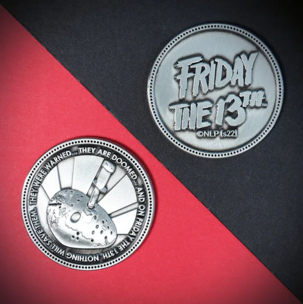 Friday the 13th Limited Edition FaNaTtiK Coin & Medallion Horror Bundle, image 3