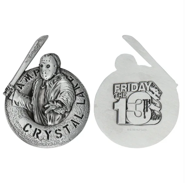 Friday the 13th Limited Edition FaNaTtiK Coin & Medallion Horror Bundle, image 4
