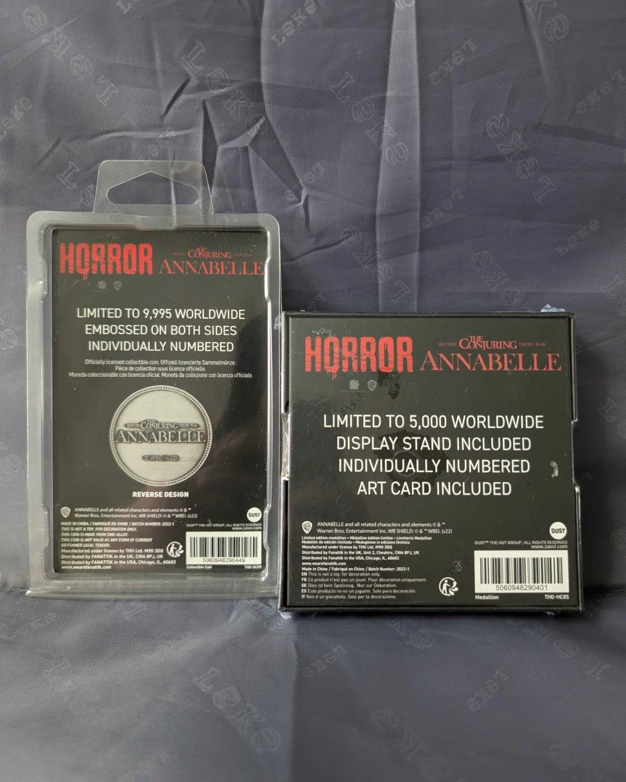 Annabelle Limited Edition Coin & Medallion FaNaTtiK Bundle, image 2