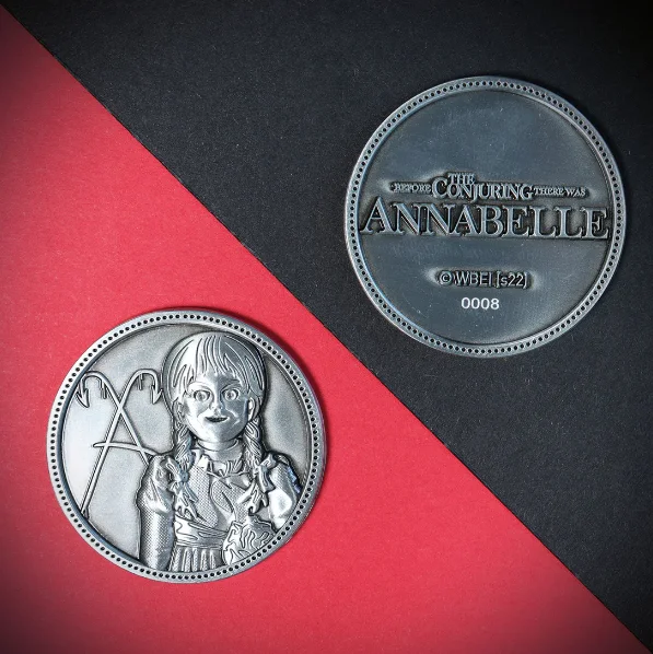 Annabelle Limited Edition Coin & Medallion FaNaTtiK Bundle, image 3